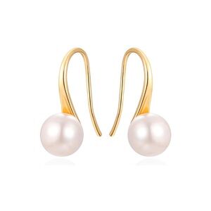 Timeless Freshwater Pearl Earrings | 14K Gold Over Sterling Silver | Luxe Gift